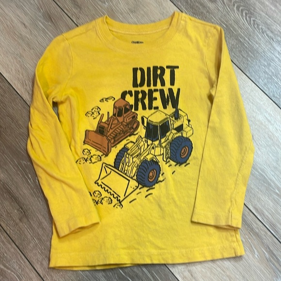 Toddler boy construction long sleeve-2T - Picture 1 of 1